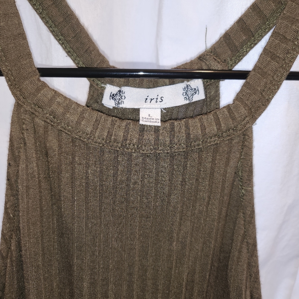 Mini Ribbed Dress - Picture 2 of 4